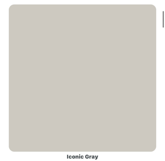 Colour - Iconic Gray (OHE)