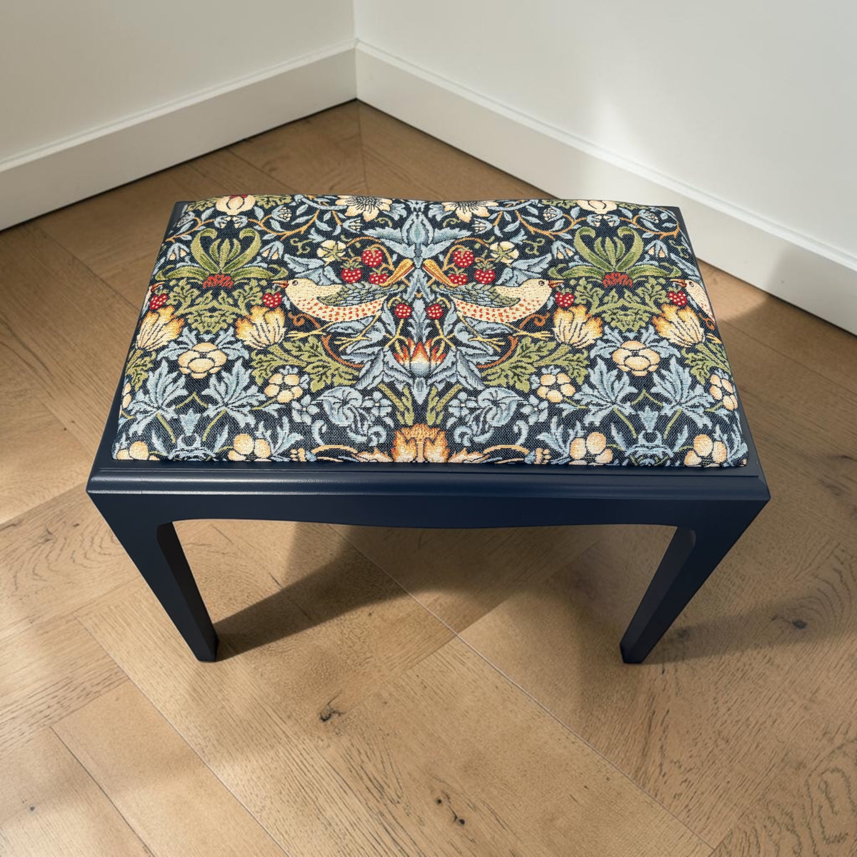 William Morris Stag Minstrel Stool - colour inkwell