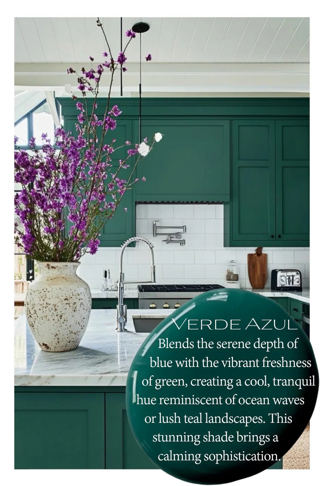 Colour  - Verde Azul (OHE)